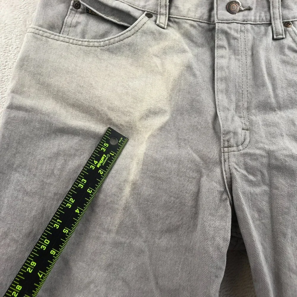 Lee Mens Jeans Size 38x29 Straight Leg Claassi Regular Fit Super Comfort Gray